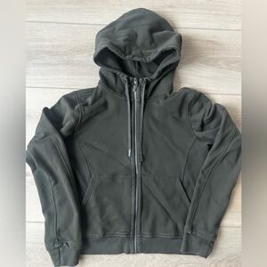 lululemon hoodie- dark olive- size 10